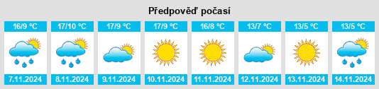 Weather outlook for the place Villamoratiel de las Matas na WeatherSunshine.com