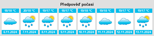 Weather outlook for the place Porto do Son na WeatherSunshine.com