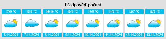 Weather outlook for the place Saornil de Voltoya na WeatherSunshine.com