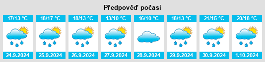 Weather outlook for the place Melide na WeatherSunshine.com