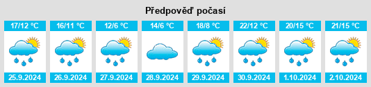 Weather outlook for the place Ledigos na WeatherSunshine.com