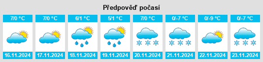 Weather outlook for the place Sondalo na WeatherSunshine.com