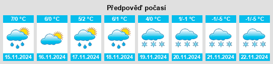 Weather outlook for the place Artelshofen na WeatherSunshine.com