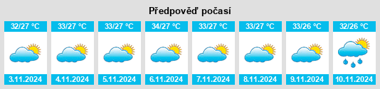 Weather outlook for the place São Caetano de Odivelas na WeatherSunshine.com