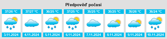 Weather outlook for the place Miguel Alves na WeatherSunshine.com