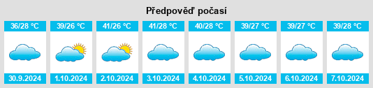 Weather outlook for the place São Luís de Montes Belos na WeatherSunshine.com