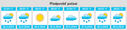 Weather outlook for the place Valrico na WeatherSunshine.com