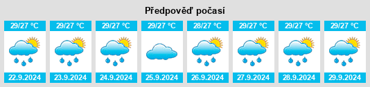 Weather outlook for the place Villages of Oriole na WeatherSunshine.com