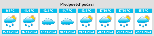 Weather outlook for the place Pataskala na WeatherSunshine.com