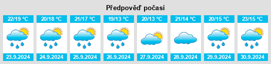 Weather outlook for the place Conneaut na WeatherSunshine.com