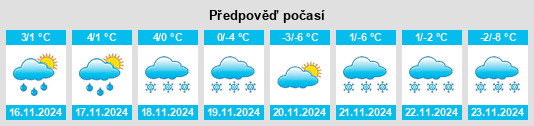 Weather outlook for the place Ponteix na WeatherSunshine.com