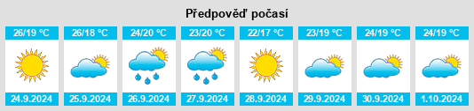 Weather outlook for the place Puerto de Santa María, El na WeatherSunshine.com