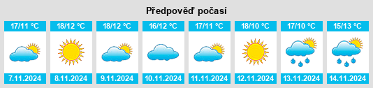 Weather outlook for the place Dimos Lamia na WeatherSunshine.com