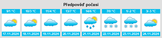 Weather outlook for the place Smârdioasa na WeatherSunshine.com