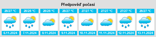 Weather outlook for the place Mauraro na WeatherSunshine.com