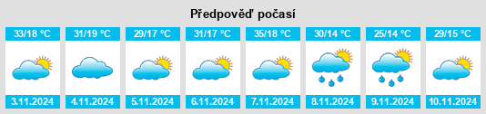 Weather outlook for the place Gulargambone na WeatherSunshine.com