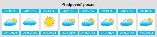 Weather outlook for the place Villamiel de Toledo na WeatherSunshine.com