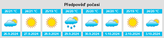 Weather outlook for the place Chiclana de la Frontera na WeatherSunshine.com