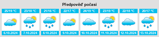 Weather outlook for the place Casariche na WeatherSunshine.com