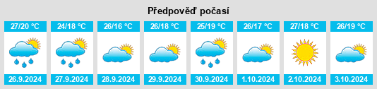 Weather outlook for the place Cantillana na WeatherSunshine.com